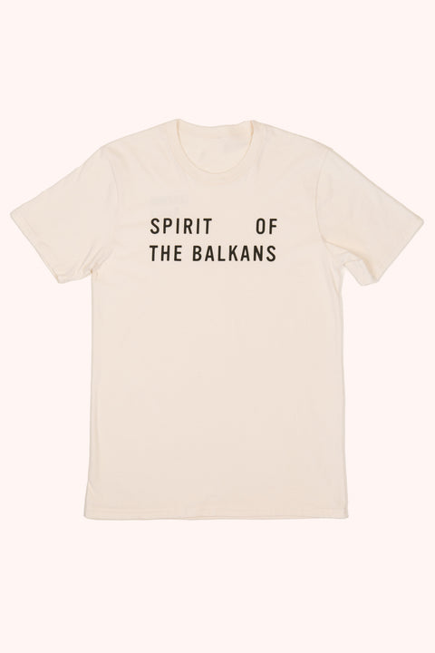 White Spirit Tee by Legende, featuring a casual white cotton T-shirt with a simple, clean design and short sleeves.