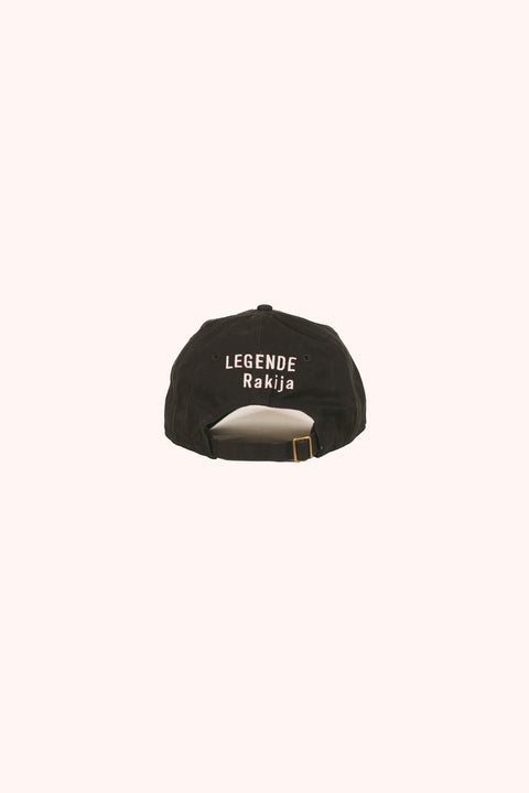 Legende Spirit Cap featuring embroidered logo, adjustable strap, and classic design, perfect for casual wear and sports enthusiasts.